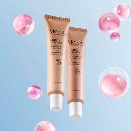 Melvita Source de Roses BB Cream Tratamiento 6 en 1 con Ácido Hialurónico #Dore 40 ml - Para Piel Normal a Seca y Deshidratada
