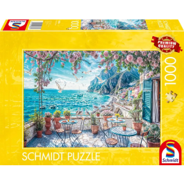 Schmidt Spiele Puzzle Terraza junto al mar 1000 Piezas, A partir de 12 años, SCH4001504588847 Precio: 43.681. SKU: B1DG4H7VTG