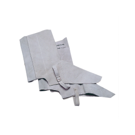 Faru Polaina para soldador de cuero al cromo, ajustable con velcro y hebilla, 40 cm, protección seguridad trabajo Precio: 10.95000027. SKU: B12ZSBDGTL