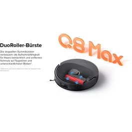 Roborock Robot Aspirador Q8 Max+ negro