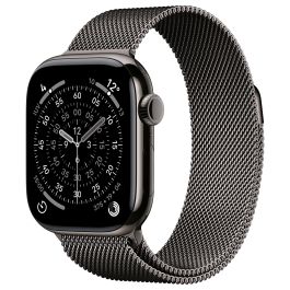 Apple Watch S11 Titan Schiefer Cellular 42mm Reloj Inteligente con Correa Milanesa Schiefer Precio: 948.68999962. SKU: B13JX7GX3T