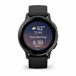 Garmin AAAAH39016 Reloj GPS Vivoactive 5, Smartwatch con WiFi, Pantalla 30.4mm (1.2"), Gris con Correa Negra