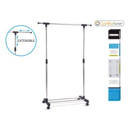 Confortime Perchero Extensible 90-145 x 42 x 90-160 cm (4 Unidades)