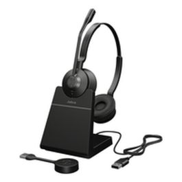 Jabra Engage 55 SE Link400a UC Auriculares Inalámbricos Estéreo con Diadema, para Oficina/Centro de Llamadas y Base de Carga