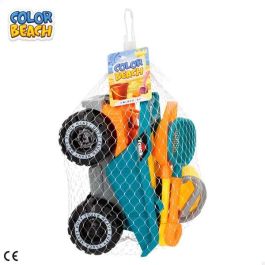 Camión de playa 26 cm con accesorios de playa color beach