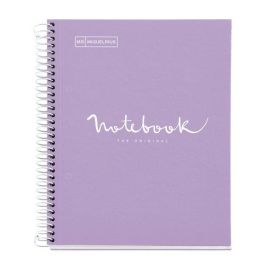 Bloc Miquelrius Emotions Notebook 1 Micro.Tapa Extra A5 80H 90G Cuadric.5X5 Lavanda 5 unidades Precio: 20.50000029. SKU: B1EQPG4SP5
