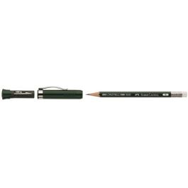 FABER-CASTELL 119037 Lápiz Castell 9000 Perfect Kissenver con Sacapuntas, Dureza B, Verde Hexagonal