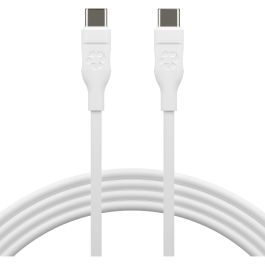 dbramante 1928 CB25CCWH7091 Cable USB-C a USB-C, 2.5M, Blanco