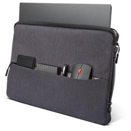 Lenovo Funda Maletín Urban para Portátil 14 pulgadas, Resistente al Agua, Interior Acolchado para Laptop, Ratón y Accesorios