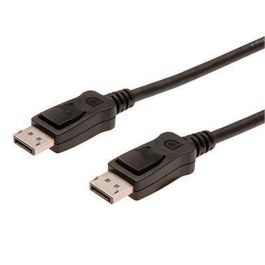 Digitus DisplayPort connection cable, DP M/M, 2.0m, w/interlock, DP, Ultra HD 4K, bl