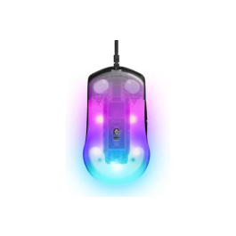 SteelSeries Rival 3 Gen 2 Ratón Gaming Negro - Sensor TrueMove Core 8.5K DPI, Interruptores 60M Clics, RGB 3 Zonas, Cable Paracord, Pies PTFE (62515)