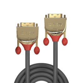 Lindy 0.5m DVI-D Dual Link Cable, Gold Line Lindy 0.5m DVI-D Dual Link Cable, Gold Line