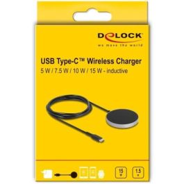 DeLOCK Cargador Inalámbrico Inductivo 5W / 7.5W / 10W / 15W