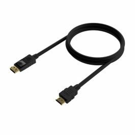 AISENS - CABLE CONVERSOR DISPLAYPORT A HDMI, DP/M-HDMI/M, NEGRO, 0.5M