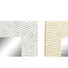 Espejo de pared DKD Home Decor Tropical Hoja de planta 70 x 2 x 97 cm (4 Unidades) Espejo de pared DKD Home Decor Tropical Hoja de planta 70 x 2 x 97 cm (4 Unidades)