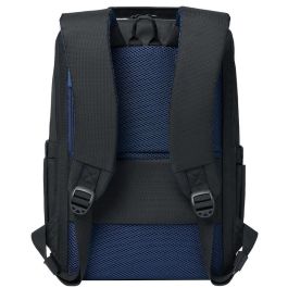 Rivacase 8425 Mochila ECO para MacBook Pro 16 y Portátiles 14" - Negro, Tela/Neopreno/Poliéster con Protección
