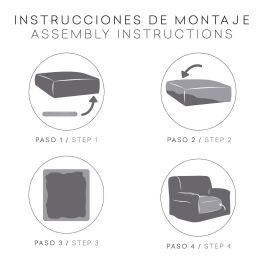 Funda de cojín Eysa THOR Beige Sofá