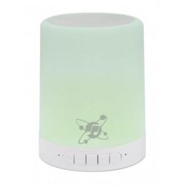 MANHATTAN LED-Bluetooth-Lautsprecher LED-Licht mit drei Helligkeitsstufen und sechs Farben MicroSD-Kartenslot 3.5-mm-Klinke