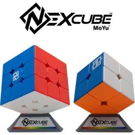 Goliath 919903 Nexcube Clásico Pack 2 Cubos Mágicos: 3x3 y 2x2. Para Edad Recomendada +8 Años.