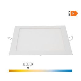 Edm Downlight led empotrable cuadrado 20w Luz de día 4000k 1500lm Blanco 22 x 22 cm Precio: 10.50000006. SKU: S7901351