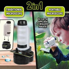 Lisciani Giochi LIS8008324105557 Microscopio portátil SOY UN GENIO con Aumento potente