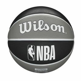 Balón de Baloncesto Wilson Nba Team Tribute Brooklyn Nets Negro Caucho Talla única 7 Balón de Baloncesto Wilson Nba Team Tribute Brooklyn Nets Negro Caucho Talla única 7
