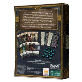 Z-Man Games Arkham Horror Lovecraft Letter ZMGLLF0101ES Juego de Mesa de Cartas para 2-6 Jugadores y 14+ Años