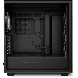 Sharkoon C50 RGB Torre PC ATX Full Tower Negro con Iluminación RGB Vidrio Templado