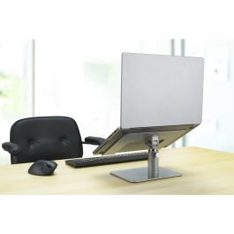 Kensington Soporte Universal de Sobremesa para Portátiles de Aluminio, Ajustable, hasta 16 Pulgadas, Plata