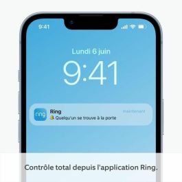 Ring RIN0840268939748 Timbre con Video Inalámbrico HD 1440p, Notificaciones, Bronce Veneciano