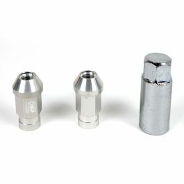 Set Tuercas OMP 7075 40 mm M14 x 1,50 20 uds Plata Set Tuercas OMP 7075 40 mm M14 x 1,50 20 uds Plata