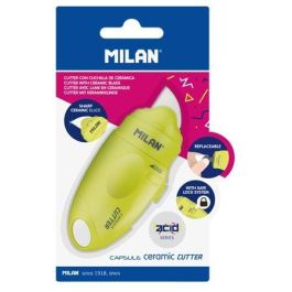 Milan Cutter Hoja Cerámica Capsule Serie Blíster Amarillo Precio: 5.68999959. SKU: B1BLVVCXDX