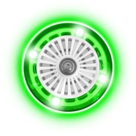Stamp Scooter de 3 Ruedas con Equilibrio, Ruedas Delanteras Luminosas sin Pilas, Plataforma Antideslizante y Freno Trasero ABEC 5