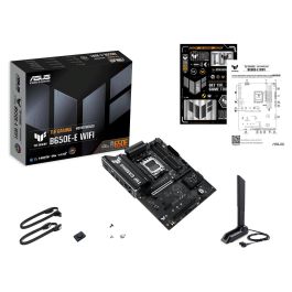 Asus TUF GAMING B650E-E WiFi Placa Base AMD B650 Socket AM5 ATX DDR5 para AMD Ryzen 7000/8000/9000 Wi-Fi 6E 2.5Gb Ethernet