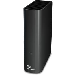 Western Digital Elements Desktop 4TB USB 3.0 Disco Duro Externo (3.2 Gen 1) Plug & Play Negro para PC y Mac