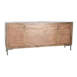 Aparador DKD Home Decor Marrón oscuro Gris oscuro Metal Madera de mango 180 x 40 x 80 cm