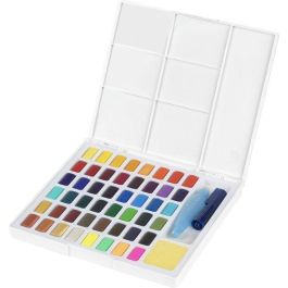 Faber Castell Acuarelas en Pastillas Creative Studio, Estuche de 48 Colores Surtidos Precio: 30.89000046. SKU: B12SMQGHCF