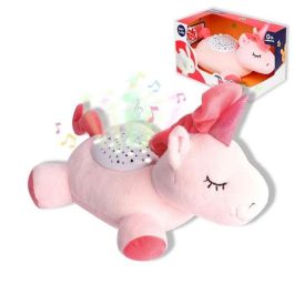 Proyector peluche unicornio 25cm