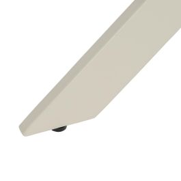 Mesa Comedor Natural-Crema Dm-Metal 120 X 120 X 75 cm