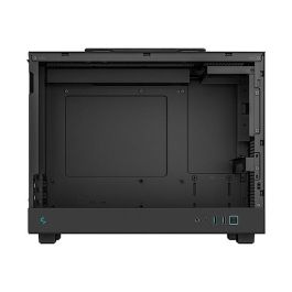 DeepCool CH160 PLUS Caja PC SFF Negro ABS/Vidrio Templado/SPCC