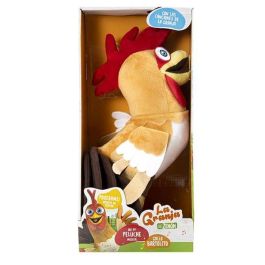 Bandai Peluche Musical Gallo Bartolito La Granja De Zenón 13x17x34 Cm Con Luces Y Sonidos