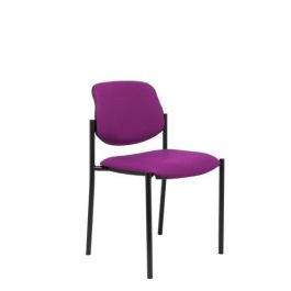 Silla Piqueras Y Crespo Villalgordo Confidente Chasis Negro Asiento Y Respaldo Tapizados Similpiel Morado Precio: 138.5000001. SKU: S5703164
