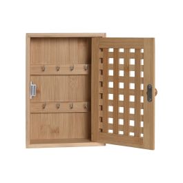 Guardallaves Basicos DKD Home Decor Natural 6 x 27 x 19 cm Guardallaves Basicos DKD Home Decor Natural 6 x 27 x 19 cm