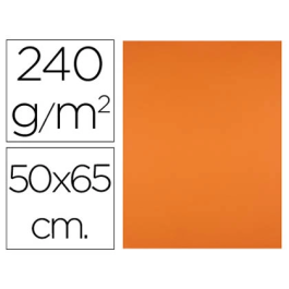 Liderpapel Cartulina 50x65 cm 240g/m2 Naranja Paquete de 25 Hojas para Dibujo y Manualidades Precio: 15.94999978. SKU: B1CAFV6S7V