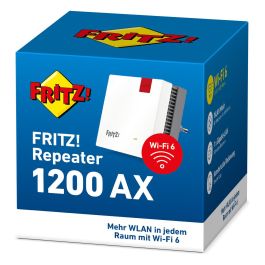 AVM FRITZ!Repeater 1200 AX Repeater WLAN Wifi 6 3000 Mbit/s