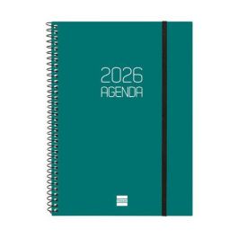 Finocam E10-155x212 mm Svh Agenda Espiral Opaque Verde 2026 – DIN A5 Tapa PP, con Goma Elástica y Esquinas Microperforadas Precio: 6.69000046. SKU: B17P65SQZY