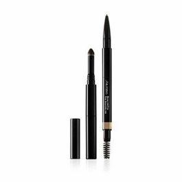 Shiseido #04-ebony Brow Ink Trio Lápiz de Cejas 3 en 1 (Lápiz, Polvo, Pincel) para Cejas Densas y Definidas 0.31g
