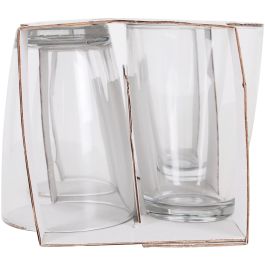 LAV Set 4 Vasos Vega "B" 415 cc Medidas 9x9x12 cm (12 Cajas)