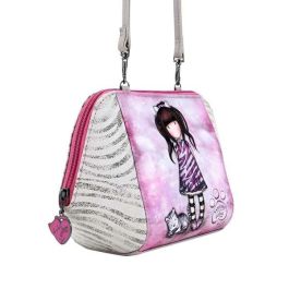 Bolso Bandolera Gorjuss Ruby wild Gris (26 x 15,5 x 9,5 cm)