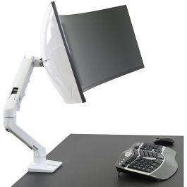 Ergotron Monitor Arm für Tisch- oder Wandmontage weiß